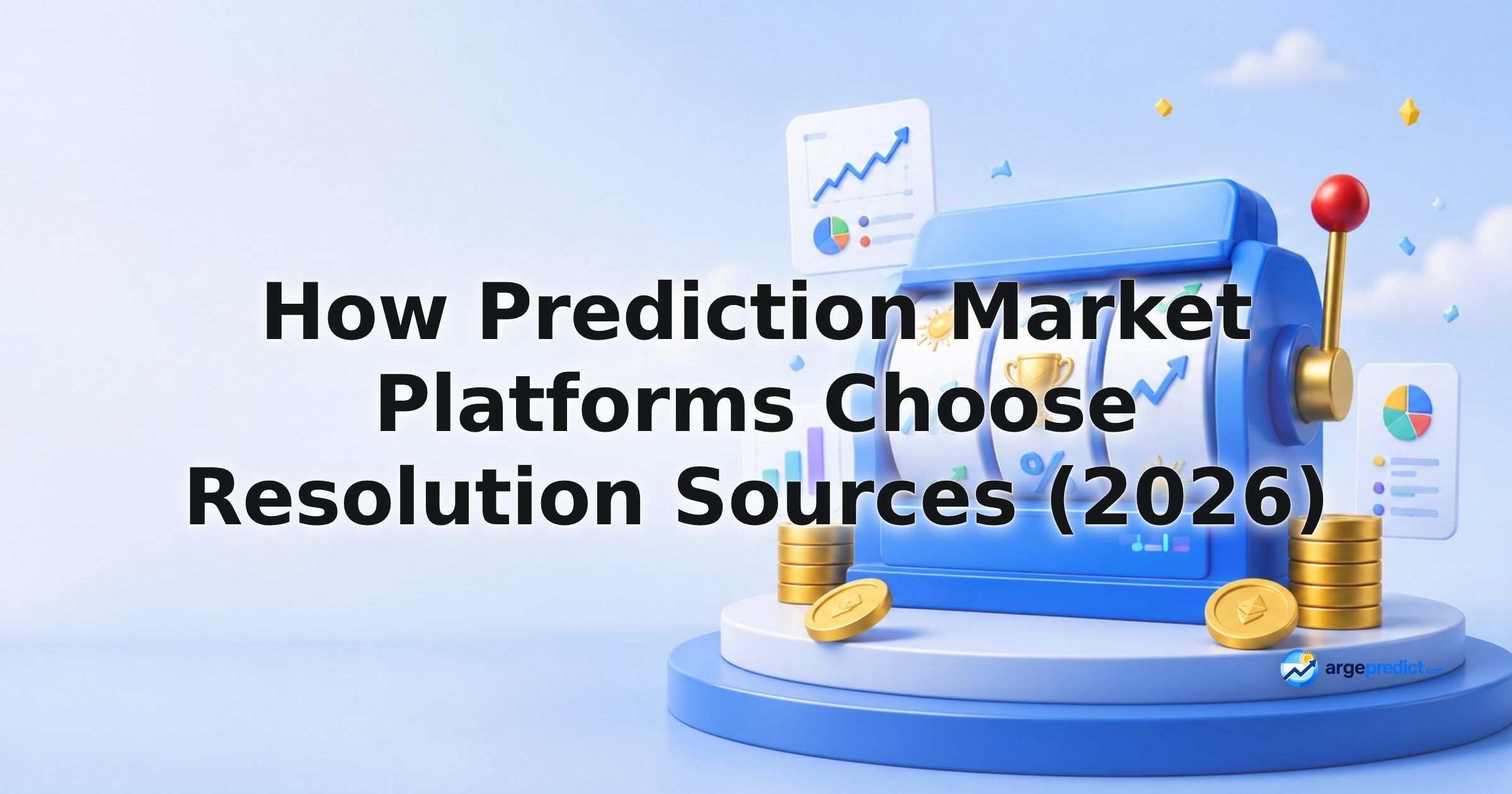 How Prediction Market Platforms Choose Resolution Sources (2026)