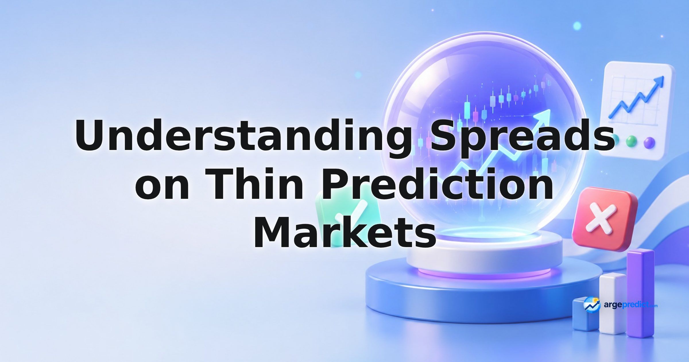 Understanding Spreads on Thin Prediction Markets
