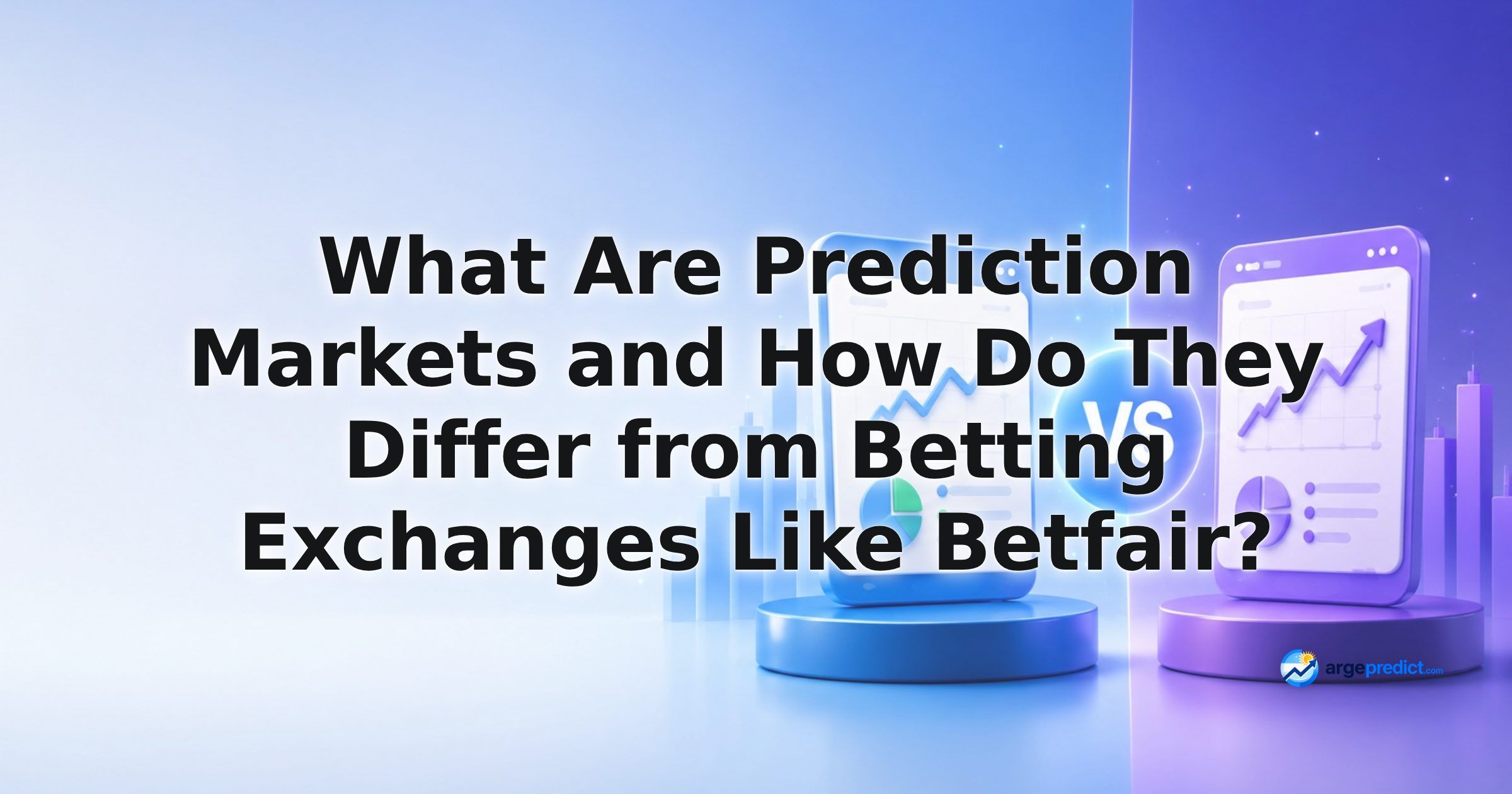 What Are Prediction Markets and How Do They Differ from Betting Exchanges Like Betfair?