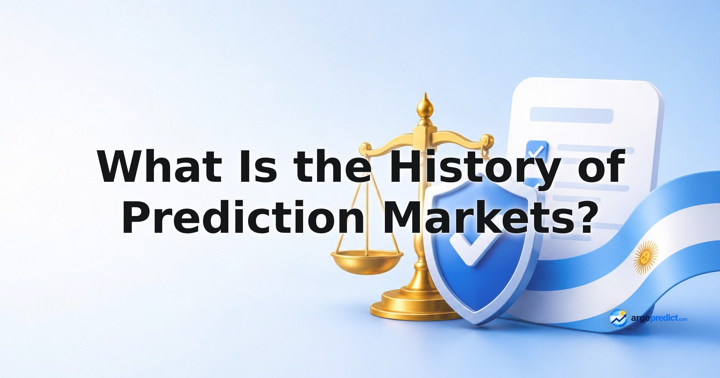 What Is the History of Prediction Markets?