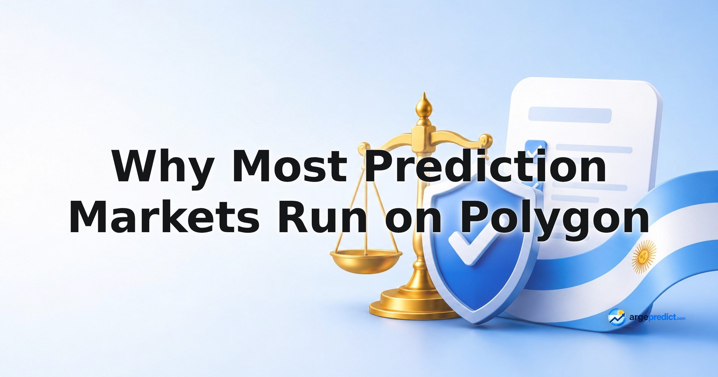 Why Most Prediction Markets Run on Polygon